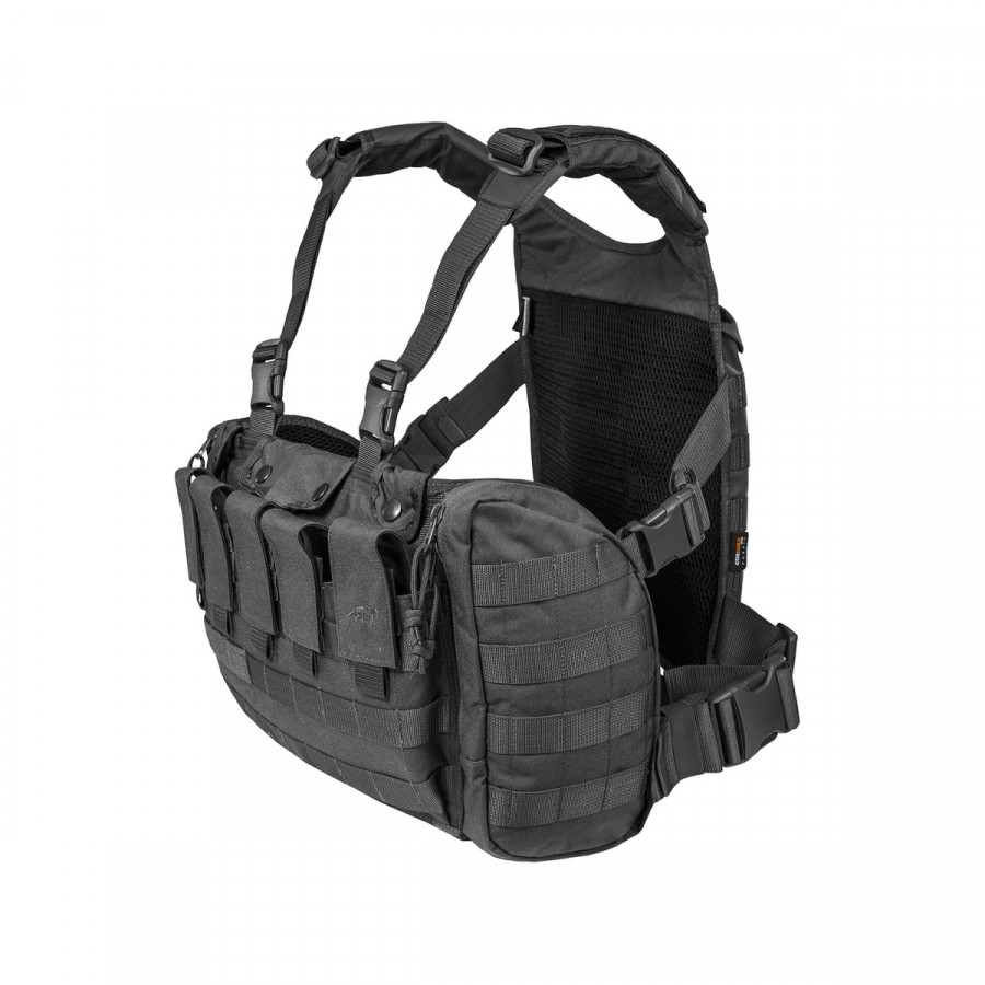 Нагрудний розвантажувальний жилет Tasmanian Tiger Chest RIG MK2 M4 Black (TT 7160.040)