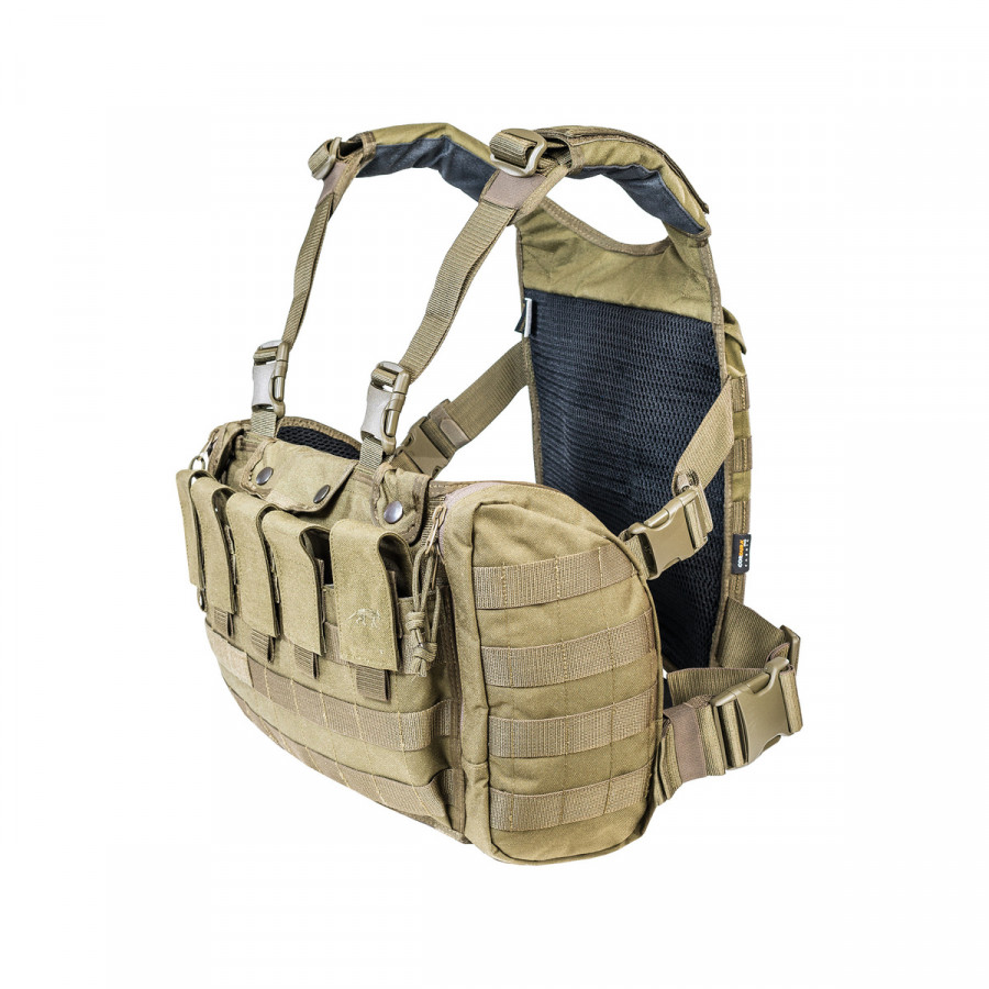 Нагрудний розвантажувальний жилет Tasmanian Tiger Chest RIG MK2 M4 Khaki (TT 7160.343)