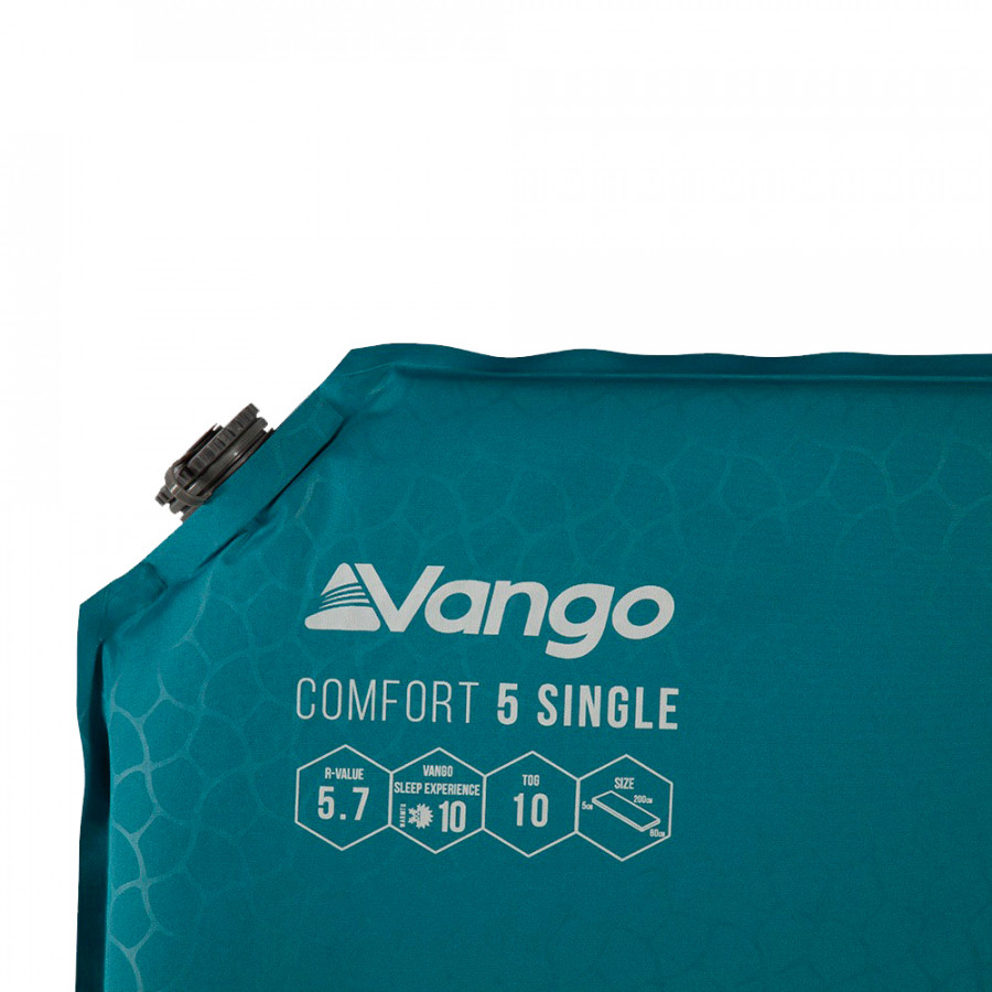 Килимок самонадувний Vango Comfort 5 Single Bondi Blue (SMQCOMFORB36A11)