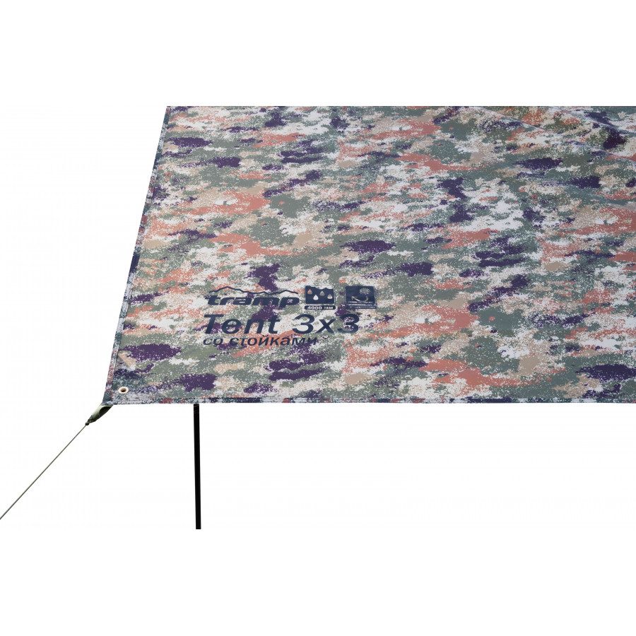 Тент зі стійками Tramp Tent 3 х 3 camo UTRT-104-camo