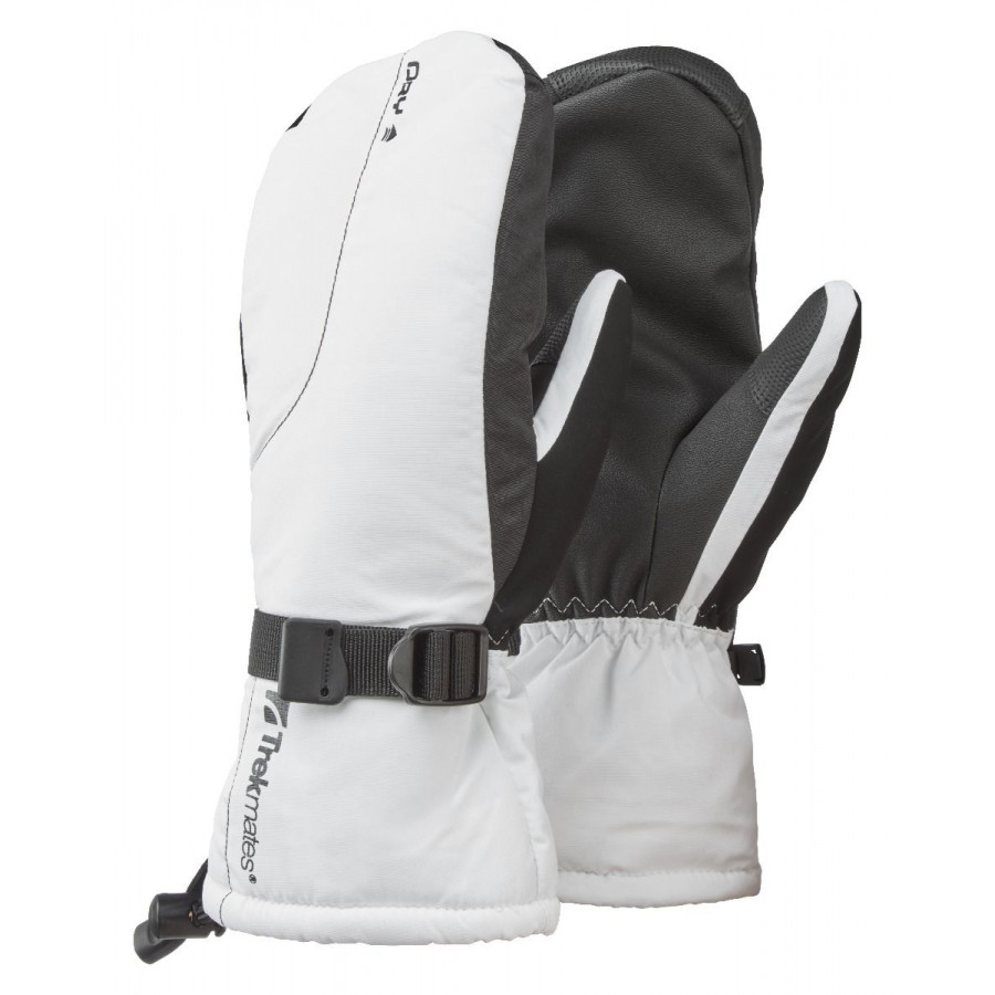 Рукавиці жіночі Trekmates Mogul Dry Mitt Wms - S - white/black