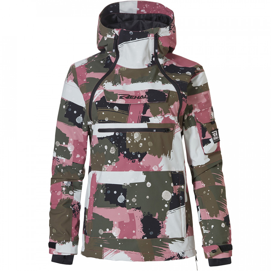 Rehall куртка Vie W 2024 camo abstract rose M