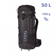 Рюкзак Lukla 50L S чорний