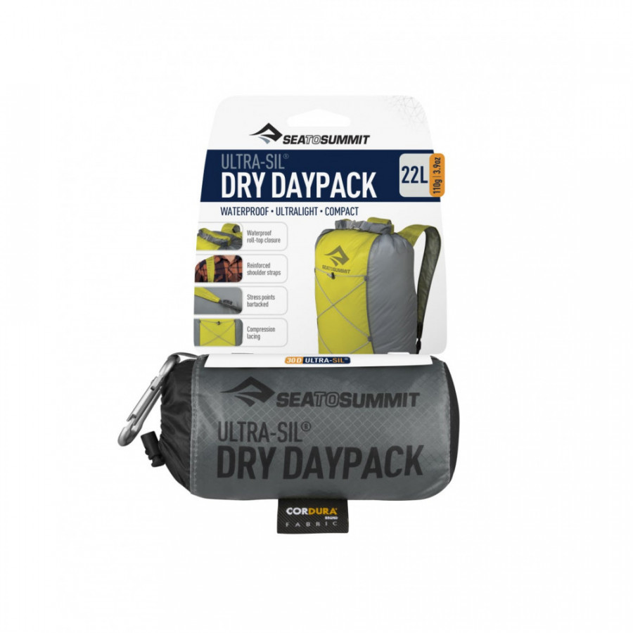 Складний рюкзак герметичний Sea to Summit Ultra-Sil Dry DayPack 22, Black