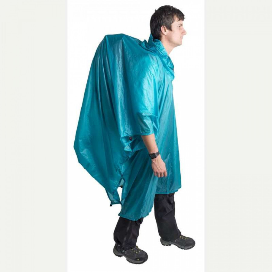 Дощовик-пончо Ultra-Sil 15D Tarp Poncho Blue, 265 х 145 см від Sea to Summit (STS APONCHO15DBL)