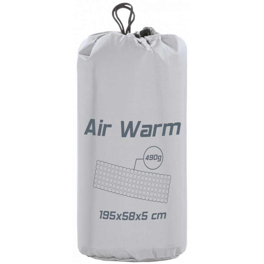 Килимок надувний Ferrino Air Warm Mat Grey (78248OII)