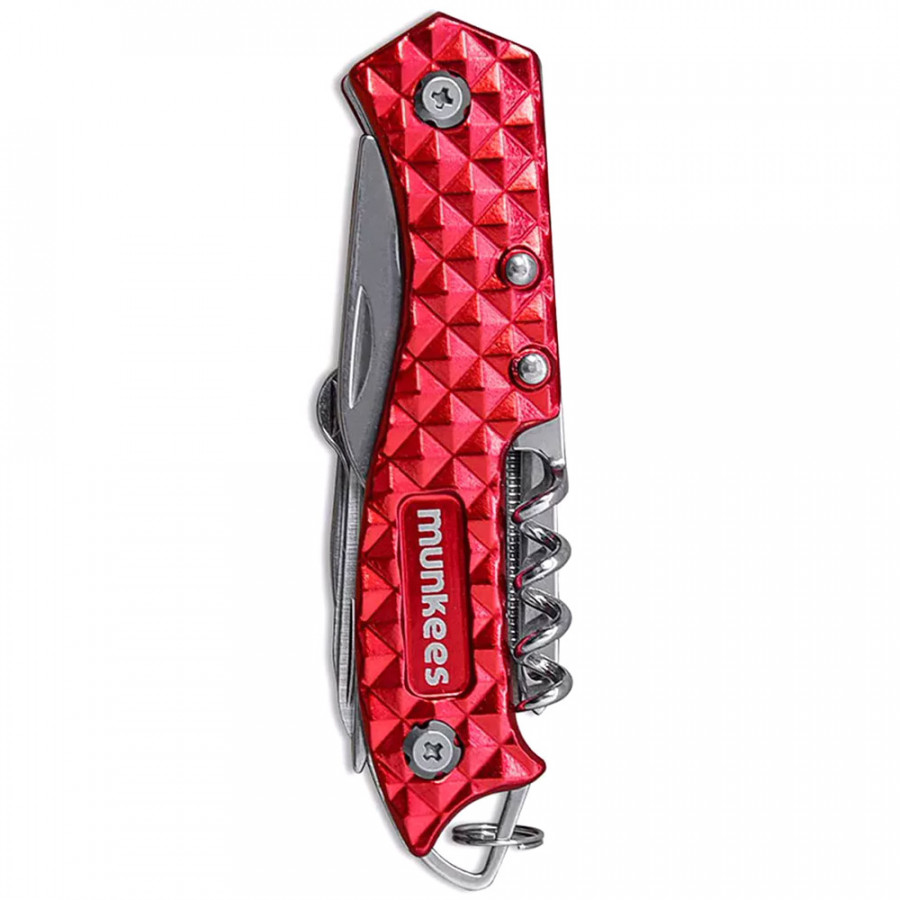 Munkees 2580 брелок-мультиінструмент Pocket Knife red