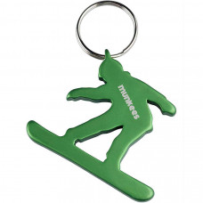 Munkees 3495 брелок відкривачка Snowboarder green