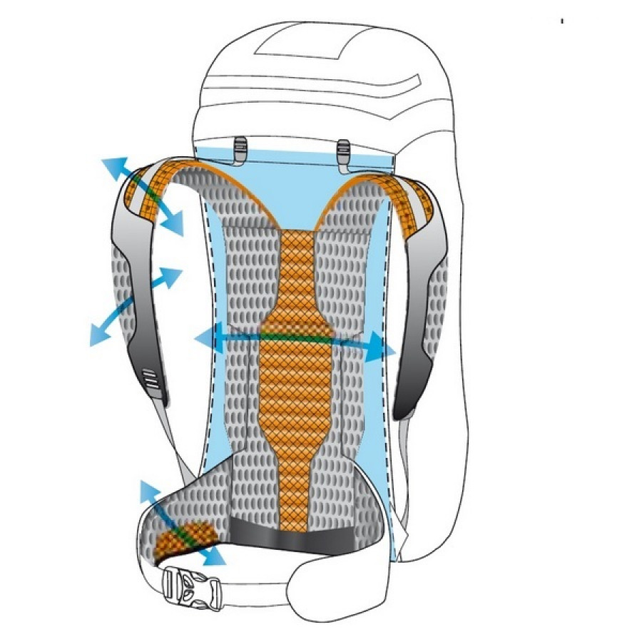 Рюкзак спортивний Ferrino Zephyr 12+3 Black (75810HCC)