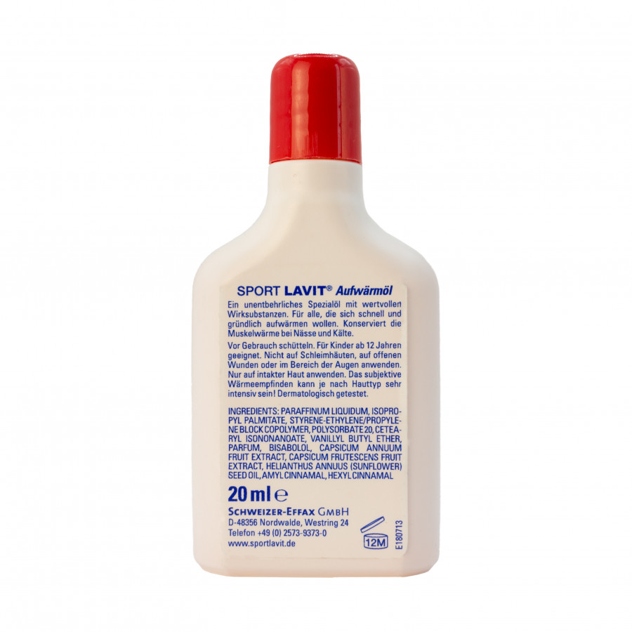 Олія для розігріву м'язів Sport Lavit Sportoil Aktiv 20ml Mini