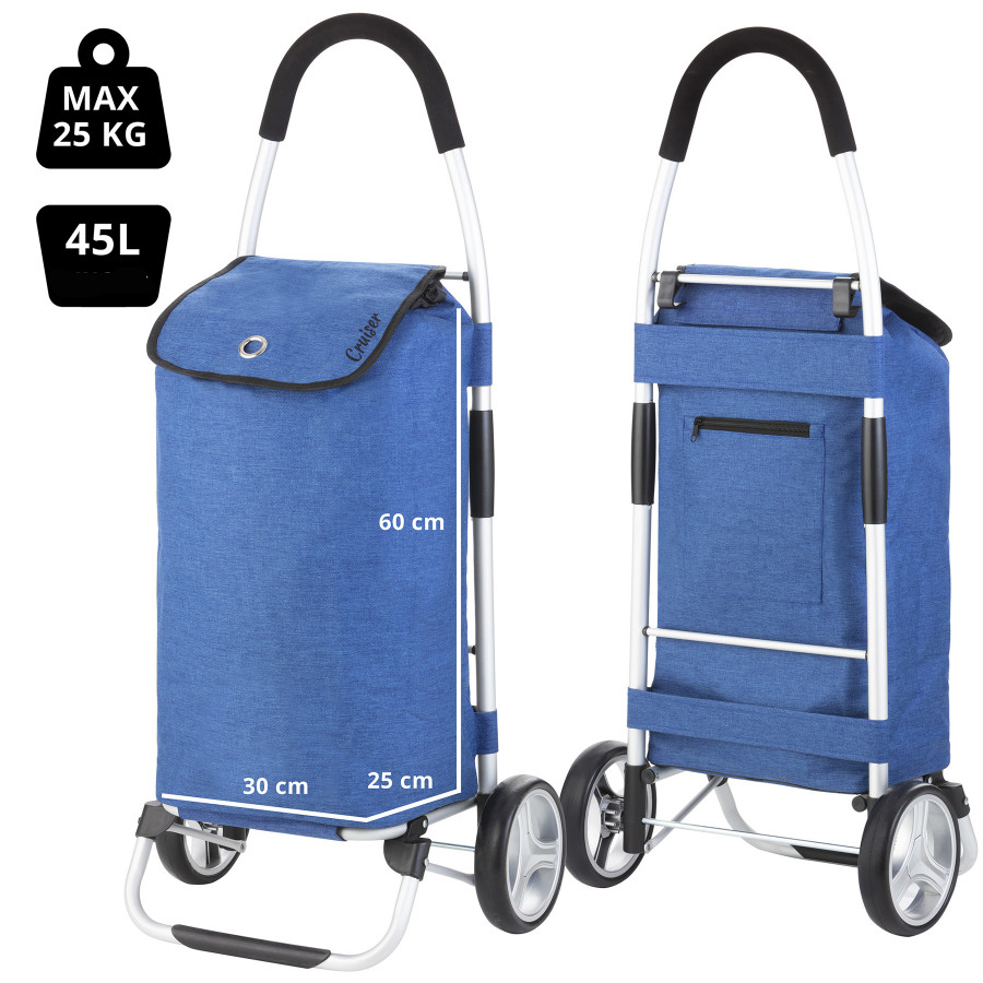 Сумка-візок ShoppingCruiser Foldable 45 Blue (650061)