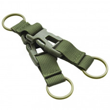 Munkees 3689 брелок-фастекс Detachable Key Fob green