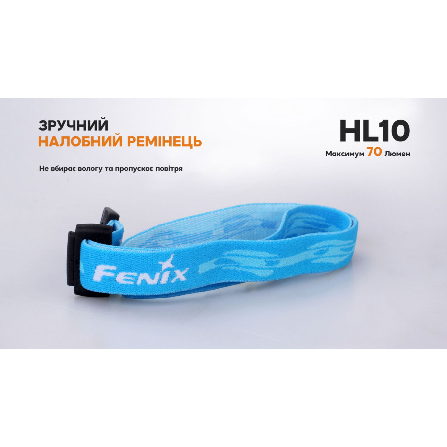 Ліхтар налобний Fenix HL10, black