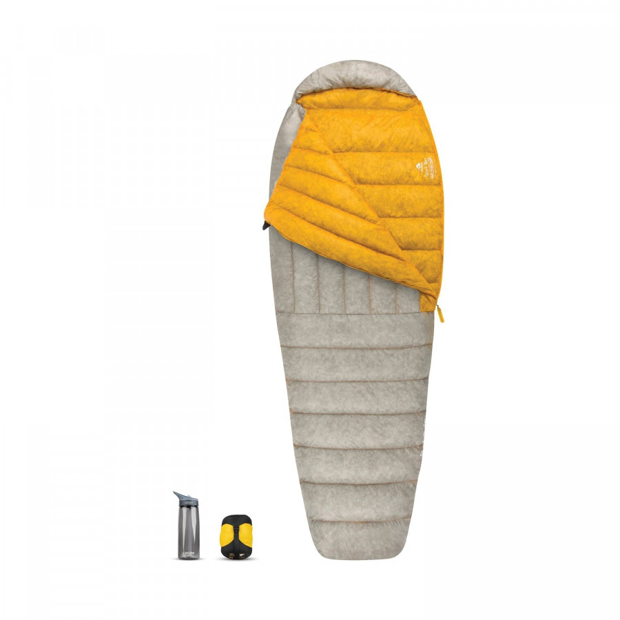 Спальний мішок Sea to Summit Spark SpIII (-2/-8°C), 183 см - Left Zip, Light Gray/Yellow