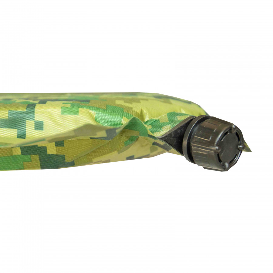 Килимок самонадувний Tramp з можливістю зістібання camo 185х65х5 UTRI-007