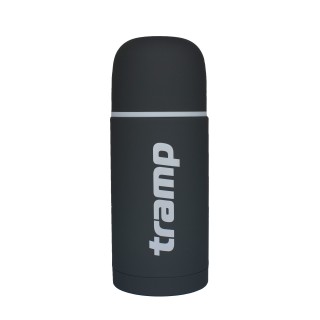 Термос TRAMP Soft Touch 0,75 л, сірий