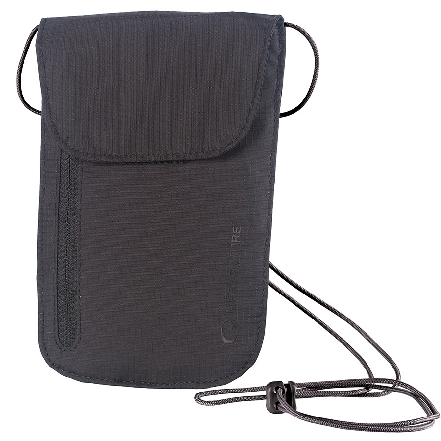 Lifeventure гаманець на шию Hydroseal Body Wallet Chest black