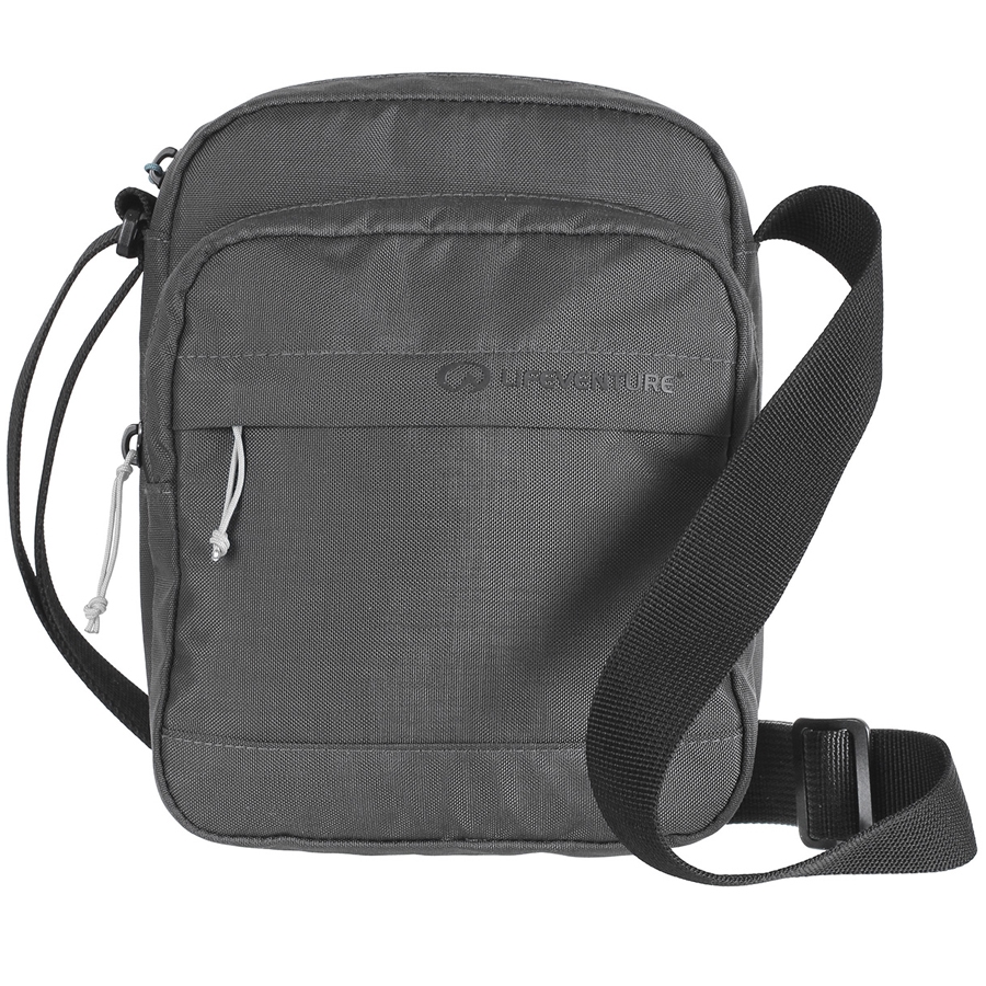 Lifeventure сумка Recycled RFID Shoulder Bag grey