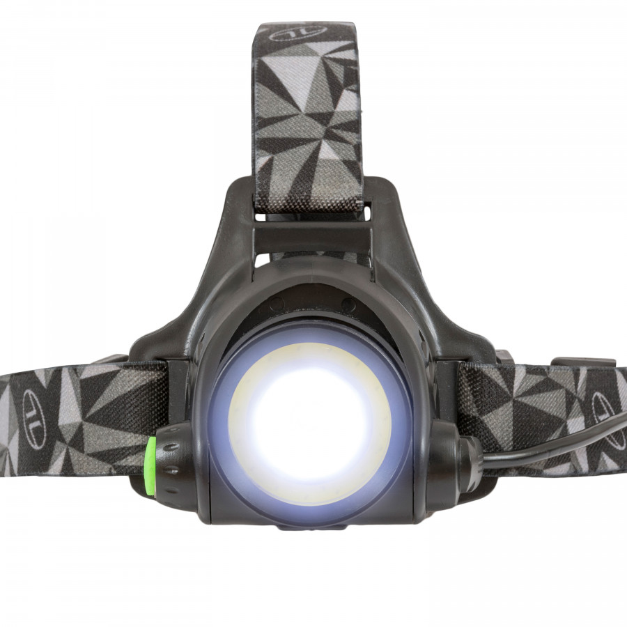 Ліхтар налобний Highlander Polaris 550 Rechargable Head Torch Black (TOR195)