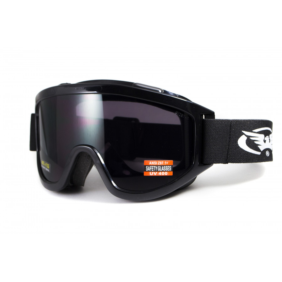 Захисні окуляри Global Vision Wind-Shield (gray) Anti-Fog, сірі