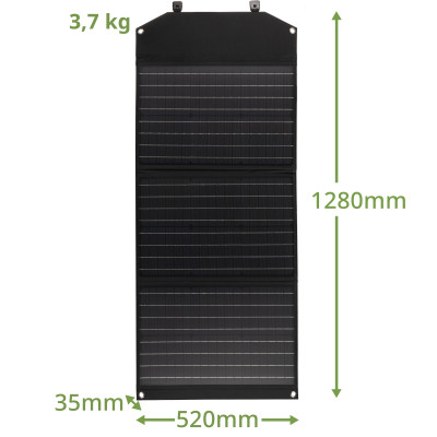 Сонячна панель Bresser Mobile Solar Charger 90 Watt USB DC (3810060)