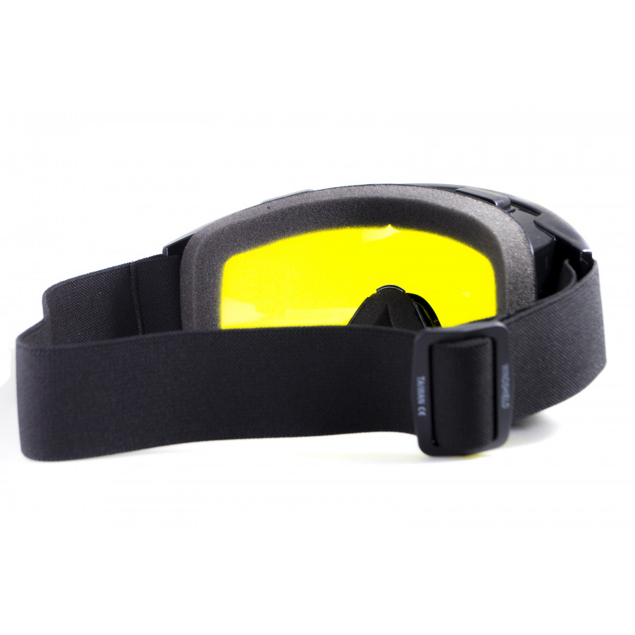 Захисні окуляри Global Vision Wind-Shield (yellow) Anti-Fog, жовті