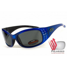 Окуляри поляризаційні BluWater Biscayene Blue Polarized (gray) чорні