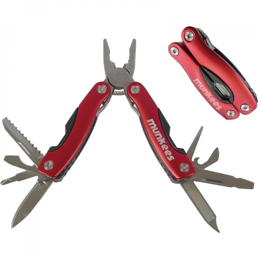 Munkees 2572 брелок-мультиінструмент SS Multi Tool Red red