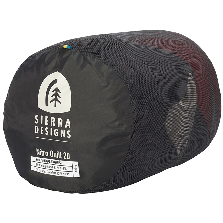 Sierra Designs спальник Nitro Quilt 800F 20 Regular