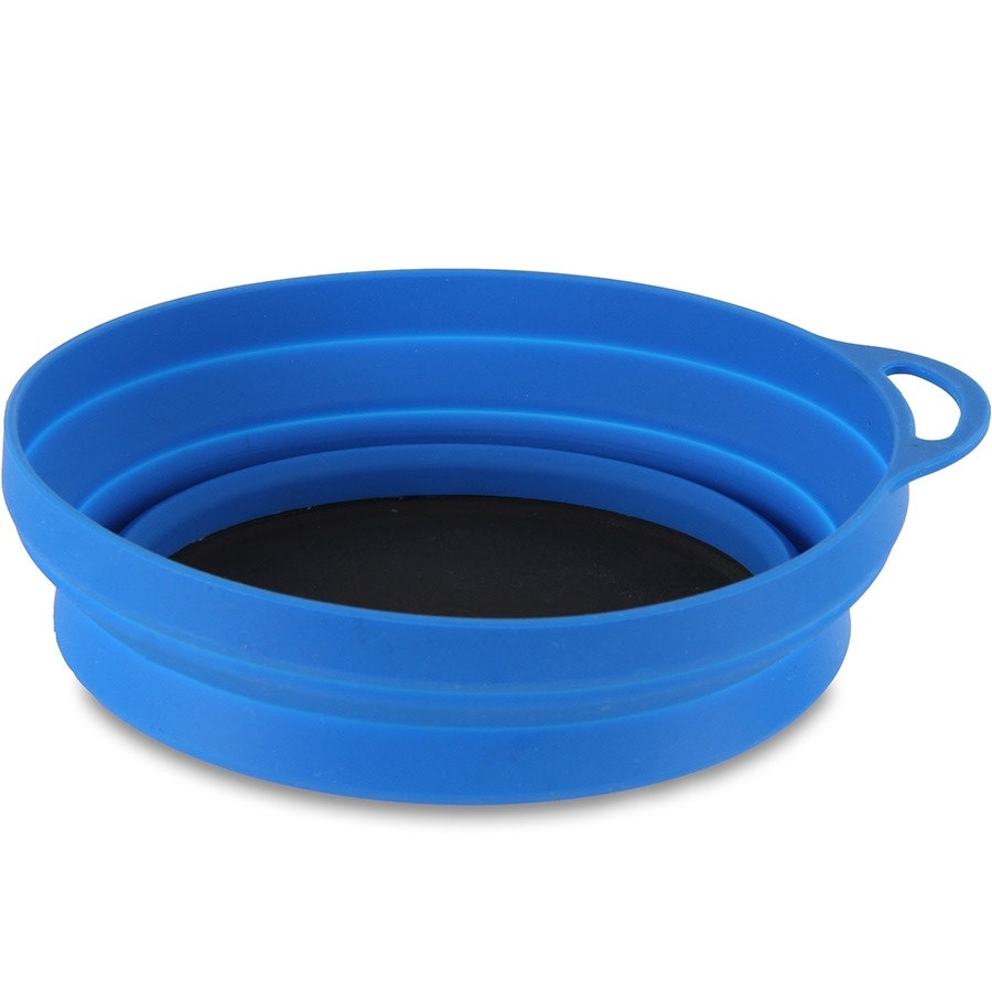 Lifeventure тарілка Silicone Ellipse Bowl blue