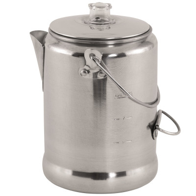 Кавоварка туристична Easy Camp Adventure Coffee Pot 1.4L Silver (680197)