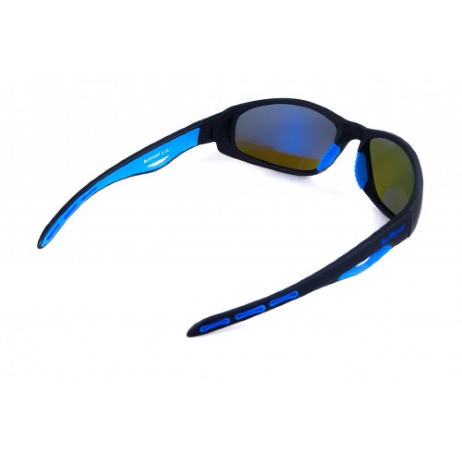 Окуляри поляризаційні BluWater Buoyant-2 Polarized (G-Tech™ blue) дзеркальні сині