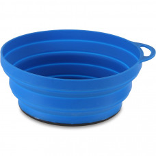 Lifeventure тарілка Silicone Ellipse Bowl blue