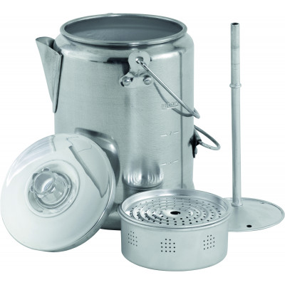 Кавоварка туристична Easy Camp Adventure Coffee Pot 1.4L Silver (680197)