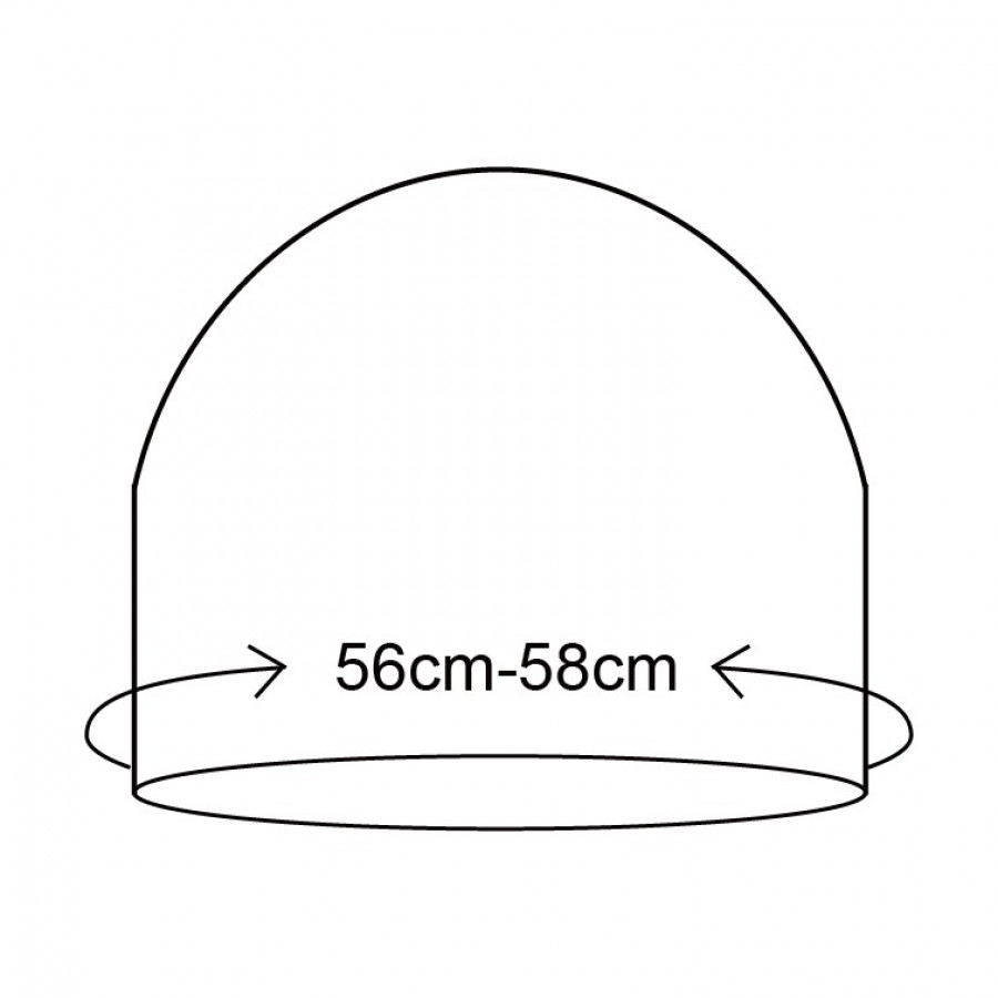 Шапка водонепроникна Dexshell, р-р L/XL (58-60 см), різнокольорова