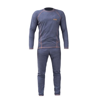 Термобілизна чоловіча Tramp Microfleece комплект (футболка+штани) grey UTRUM-020, UTRUM-020-grey-2XL