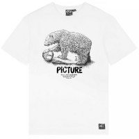 Picture Organic футболка Bear D-S white L