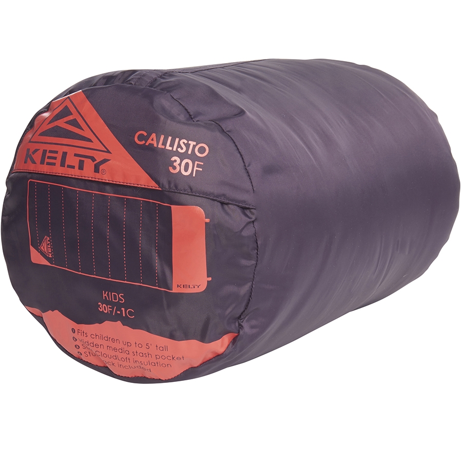 Kelty спальник Callisto 30 Kids Girls italian plum