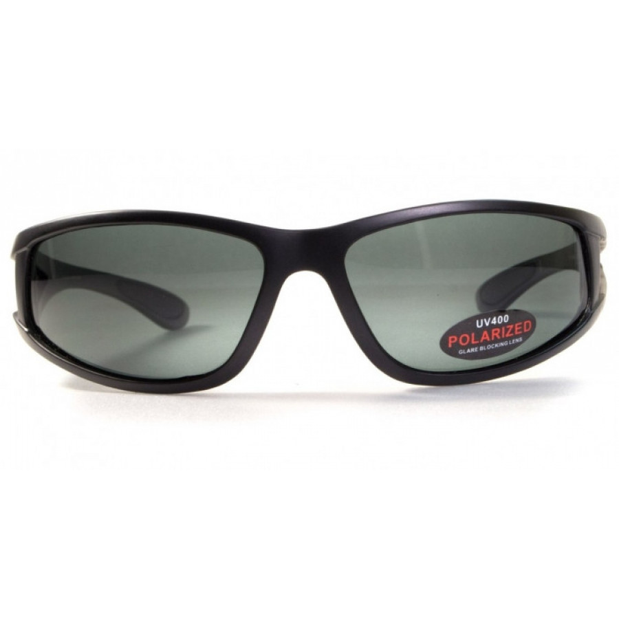 Окуляри поляризаційні BluWater Florida-3 Polarized (gray) чорні