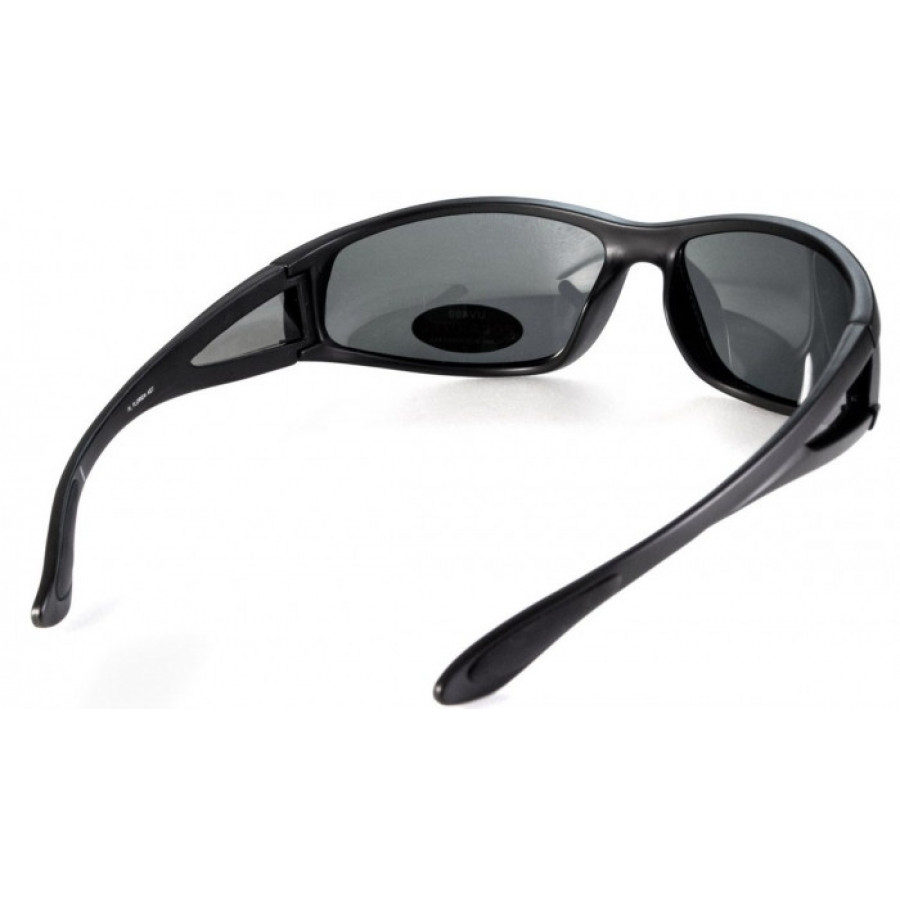 Окуляри поляризаційні BluWater Florida-3 Polarized (gray) чорні