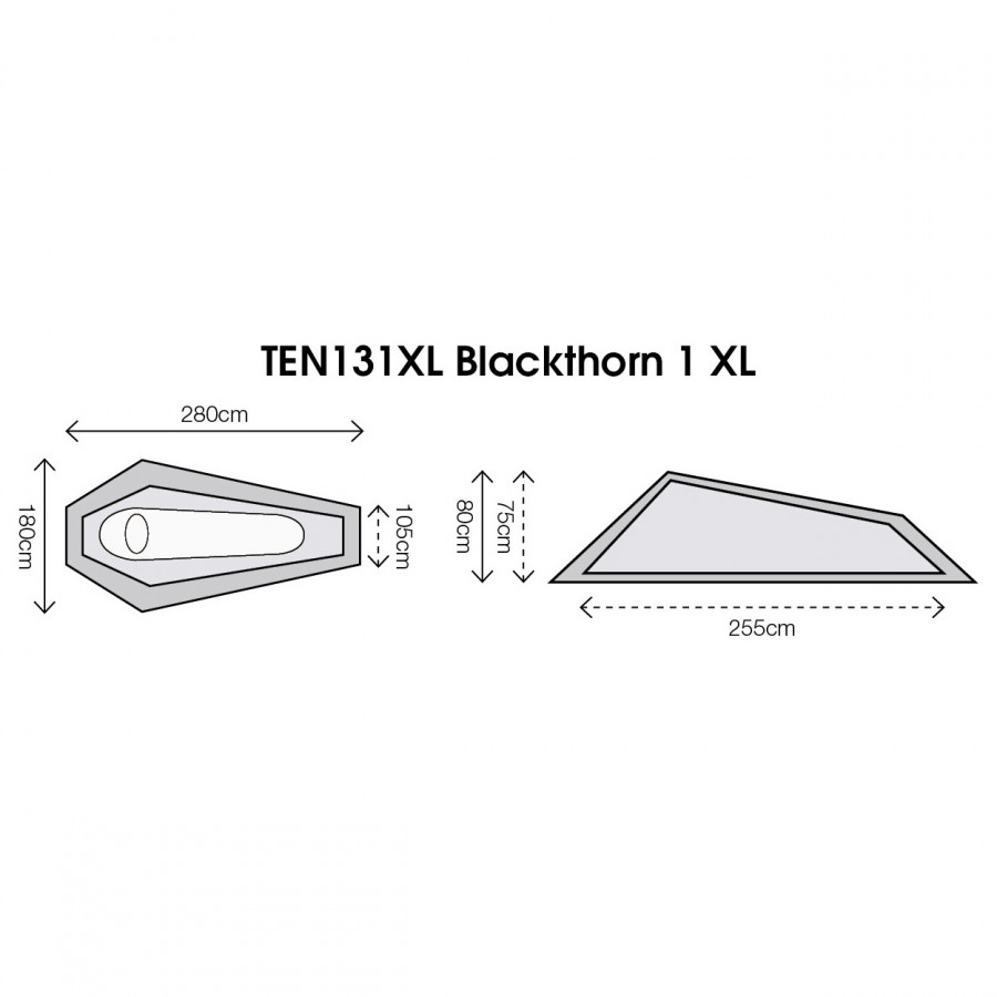 Намет Highlander Blackthorn 1 XL Hunter Green (TEN131XL-HG)