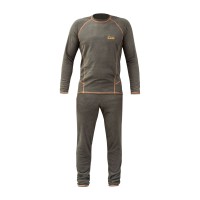 Термобілизна чоловіча Tramp Microfleece комплект (футболка+штани) olive UTRUM-020, UTRUM-020-olive-XL