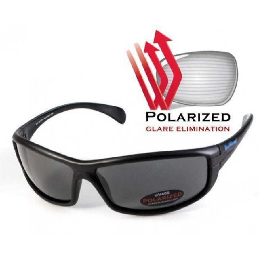 Окуляри поляризаційні BluWater Florida-4 Polarized (gray) чорні