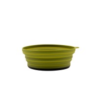 Тарілка TRAMP силіконова з пластиковим дном 550 мл UTRC-123, olive