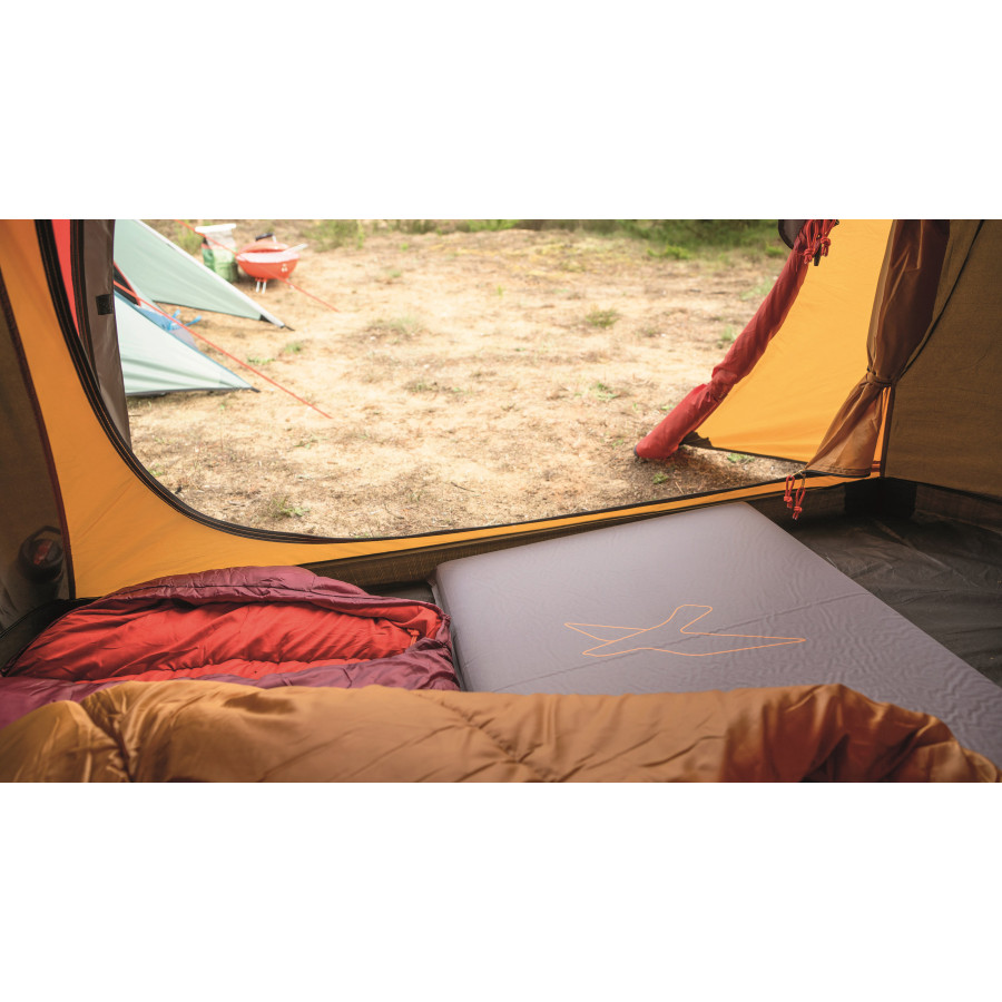 Килимок самонадувний Easy Camp Self-inflating Siesta Mat Single 5 cm Grey (300062)