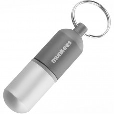 Munkees 3627 брелок Waterproof Capsule Large grey