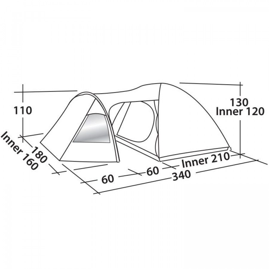 Намет Easy Camp Blazar 300 Rustic Green (120384)