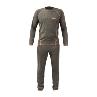 Термобілизна чоловіча Tramp Microfleece комплект (футболка+штани) olive UTRUM-020, UTRUM-020-olive-S