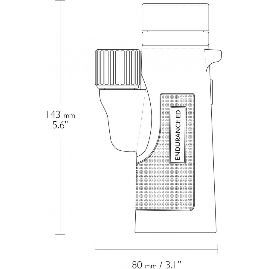 Монокуляр Hawke Endurance ED 8x42 Green (36320)