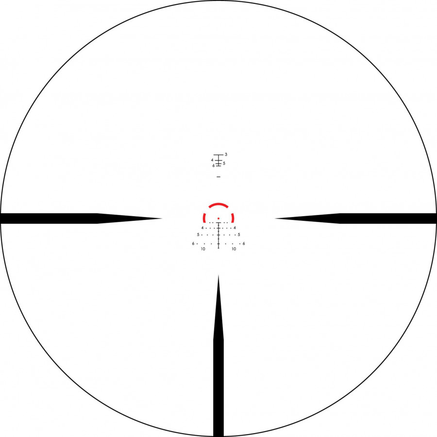 Приціл оптичний Vortex Strike Eagle 1-6x24 AR-BDC3 (MOA) (SE-1624-2)